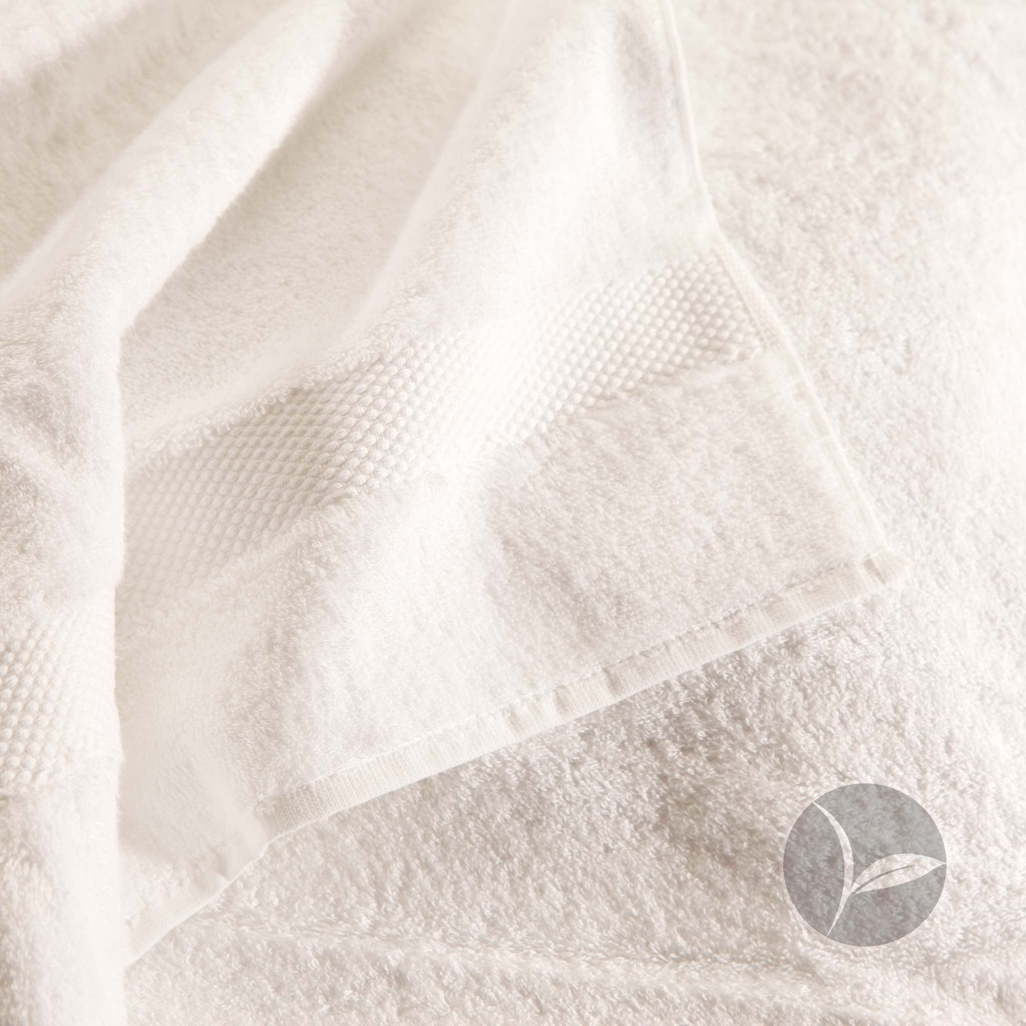 Bamboo Towels White and Beautiful