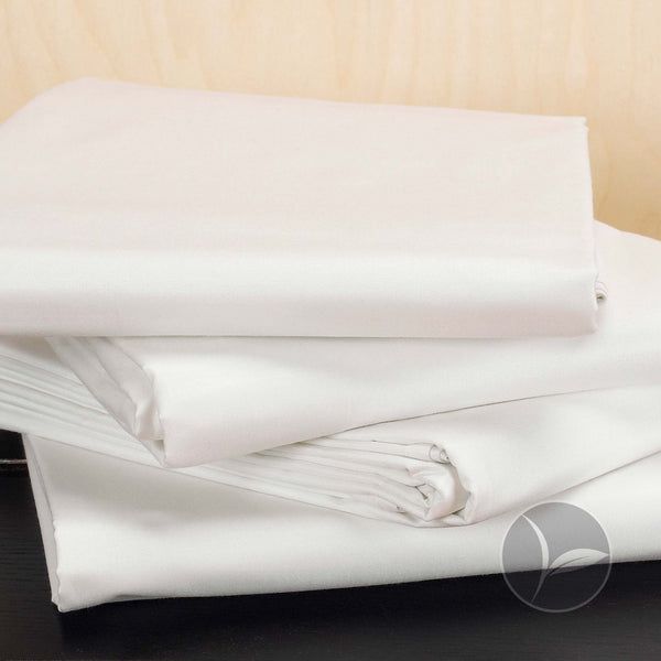 Truestuff Organic Cotton Luxury Sheets Pearl White