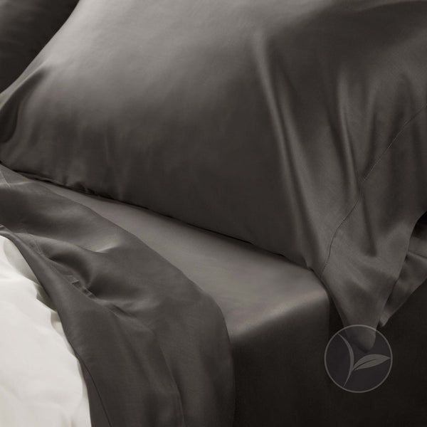 Bamboo Sheets Rich Charcoal 320 Thread Count